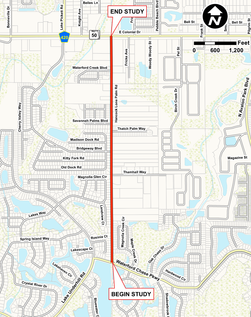 Map of Project Limits